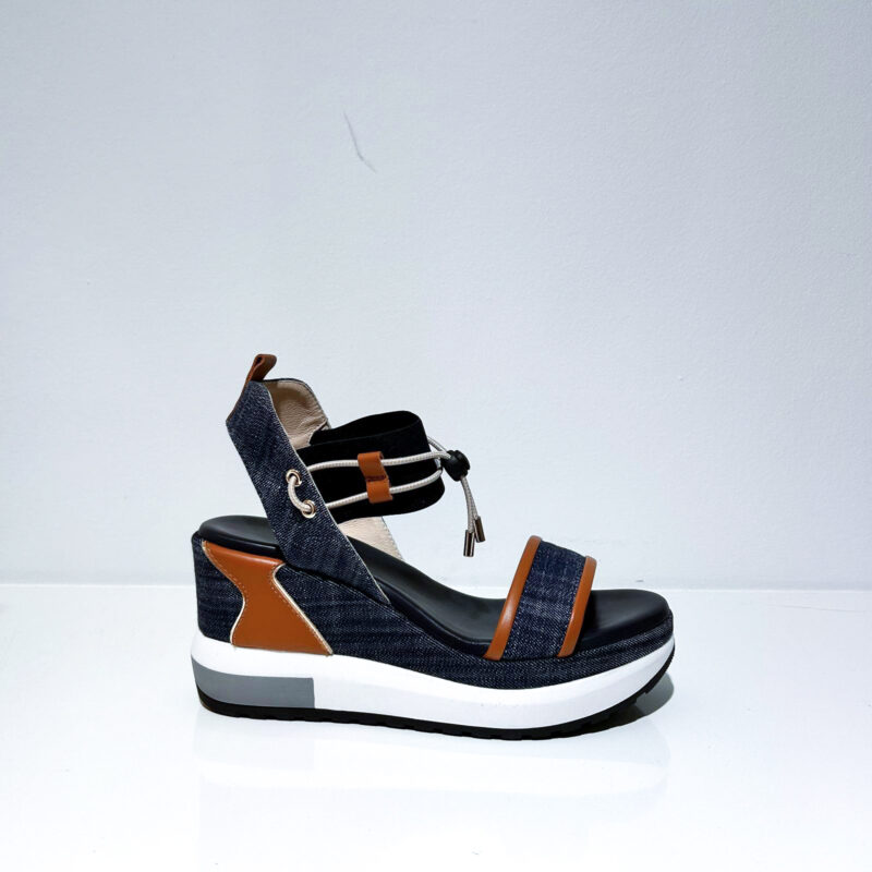 Sandalen Nero Giardini 513600 Jeans – Bild 2