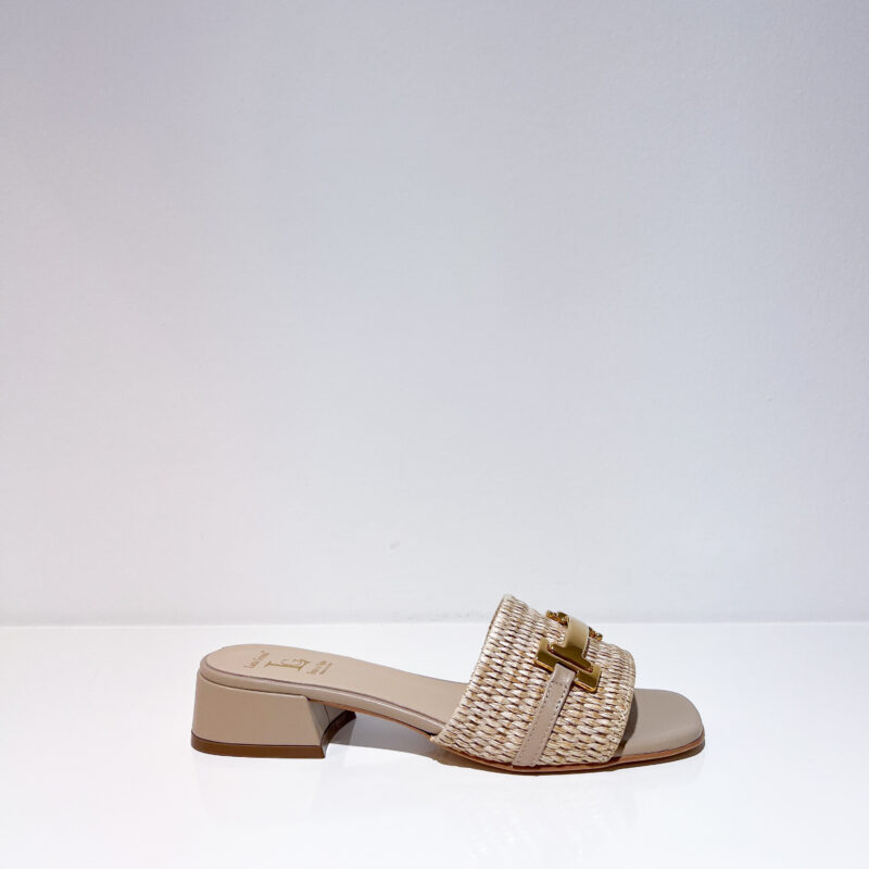 Pantoletten Luca Grossi L238 Beige – Bild 2