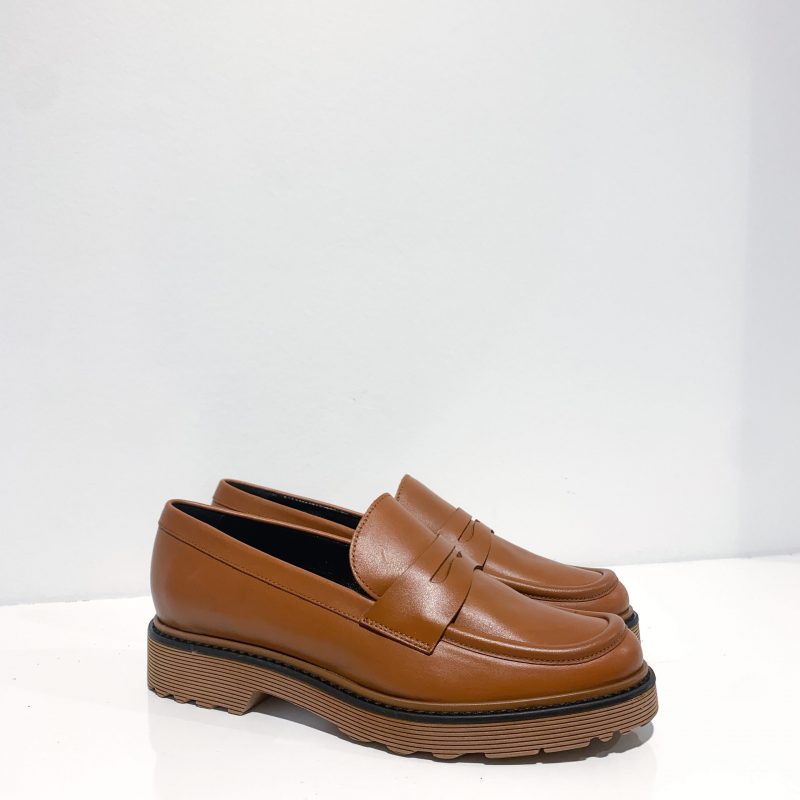 Loafers John JT Thomas P816 Cuoio