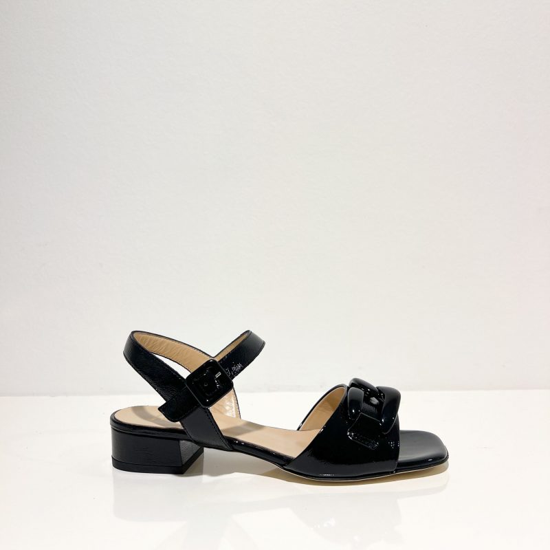 Sandalen Luca Grossi H739 Lack.Nero – Bild 2